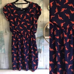 Dino tunic dress!